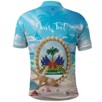 Personalized Haiti The Pearl Of Antilles Polo Shirt Summer Aesthetic Vibe
