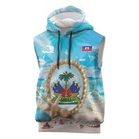 Personalized Haiti The Pearl Of Antilles Sleeveless Hoodie Summer Aesthetic Vibe