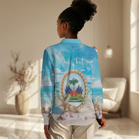 Personalized Haiti The Pearl Of Antilles Women Casual Shirt Summer Aesthetic Vibe