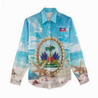 Personalized Haiti The Pearl Of Antilles Women Casual Shirt Summer Aesthetic Vibe