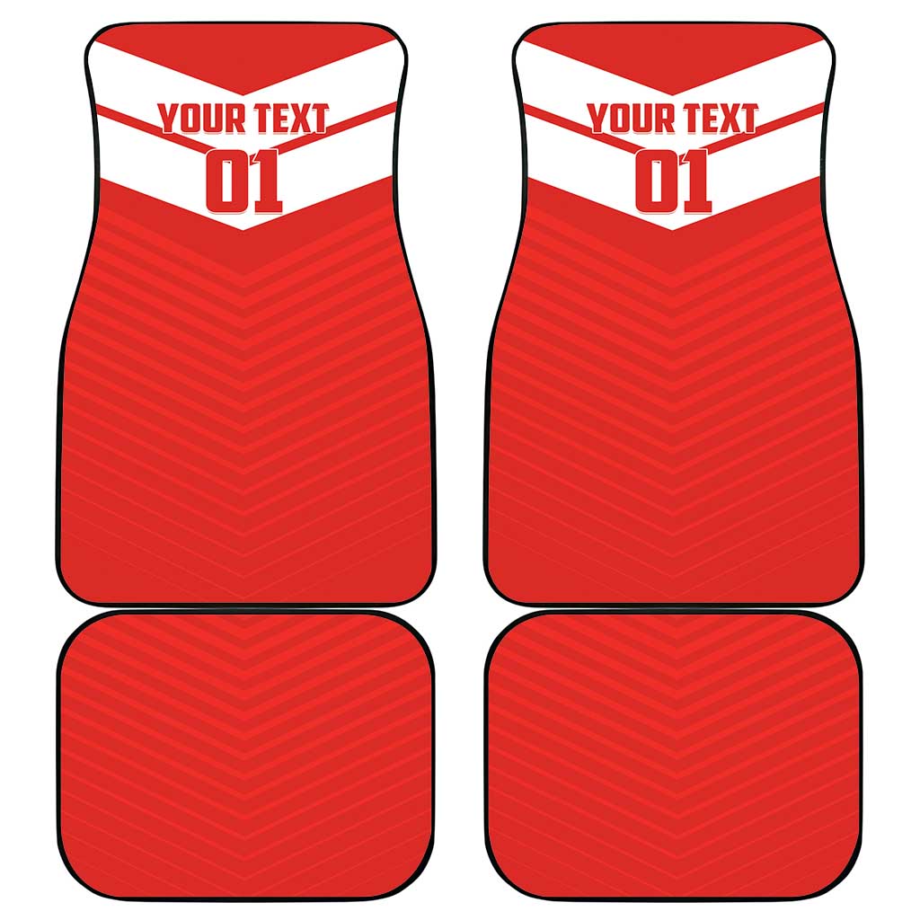 Switzerland 2024 Football Car Mats Rossocrociati Go Champions - Wonder Print Shop