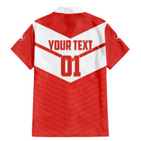 Custom Switzerland 2024 Football Family Matching Mermaid Dress and Hawaiian Shirt Rossocrociati Go Champions - Wonder Print Shop