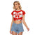 Custom Switzerland 2024 Football Raglan Cropped T Shirt Rossocrociati Go Champions - Wonder Print Shop