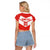 Custom Switzerland 2024 Football Raglan Cropped T Shirt Rossocrociati Go Champions - Wonder Print Shop