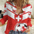 Custom Switzerland 2024 Football Women Casual Shirt Rossocrociati Go Champions - Wonder Print Shop