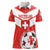 Custom Switzerland 2024 Football Women Polo Shirt Rossocrociati Go Champions - Wonder Print Shop