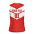 Custom Switzerland 2024 Football Women Sleeveless Polo Shirt Rossocrociati Go Champions - Wonder Print Shop