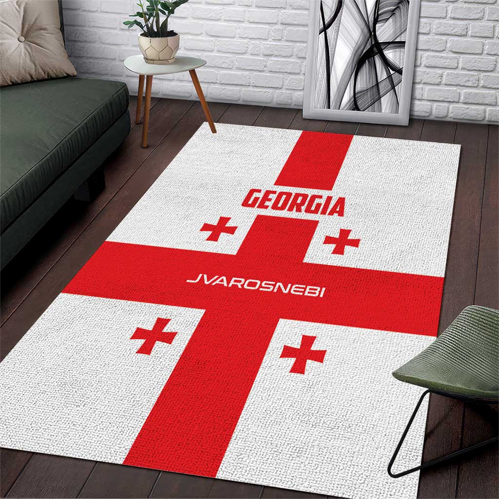 Georgia 2024 Football Area Rug Come On Sakartvelo - Wonder Print Shop