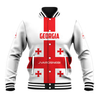 Custom Georgia 2024 Football Baseball Jacket Come On Sakartvelo - Wonder Print Shop