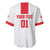 Custom Georgia 2024 Football Baseball Jersey Come On Sakartvelo - Wonder Print Shop
