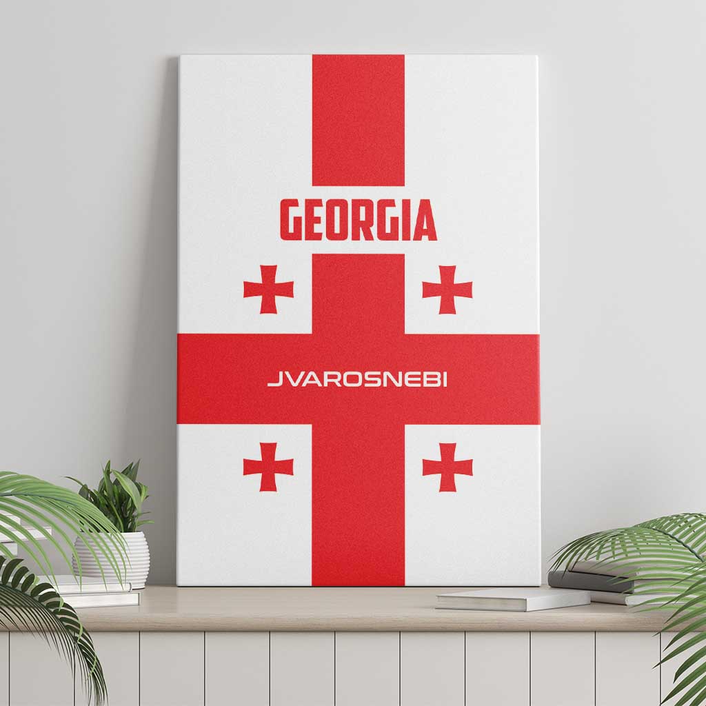 Georgia 2024 Football Canvas Wall Art Come On Sakartvelo - Wonder Print Shop