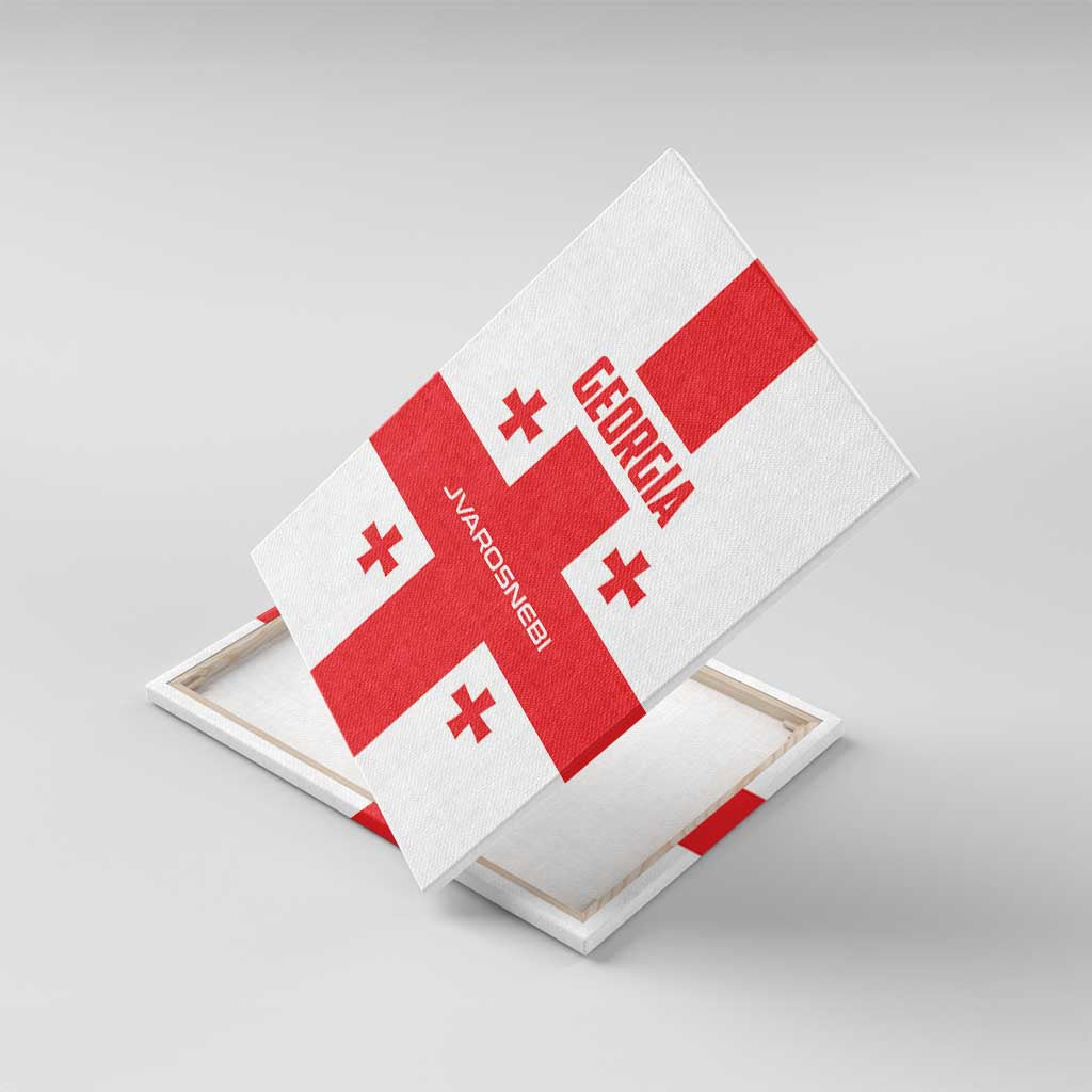 Georgia 2024 Football Canvas Wall Art Come On Sakartvelo - Wonder Print Shop