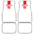Georgia 2024 Football Car Mats Come On Sakartvelo - Wonder Print Shop
