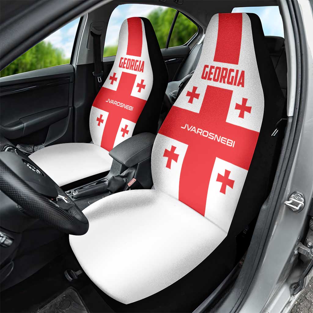 Georgia 2024 Football Car Seat Cover Come On Sakartvelo - Wonder Print Shop