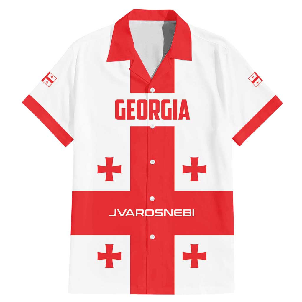 Custom Georgia 2024 Football Family Matching Mermaid Dress and Hawaiian Shirt Come On Sakartvelo - Wonder Print Shop