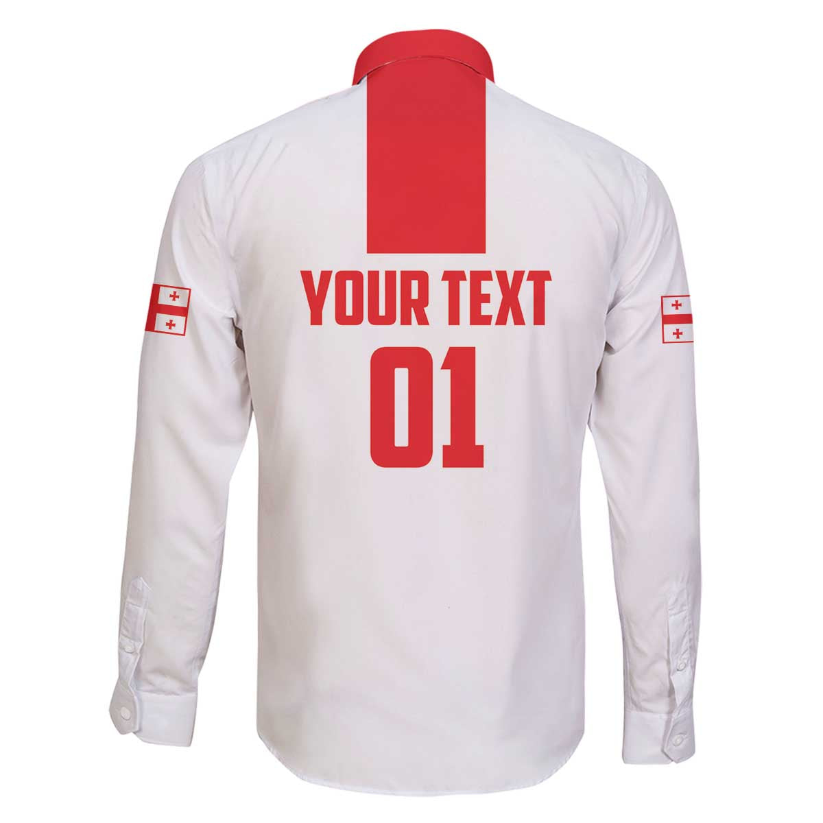 Custom Georgia 2024 Football Family Matching Off The Shoulder Long Sleeve Dress and Hawaiian Shirt Come On Sakartvelo - Wonder Print Shop