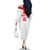 Custom Georgia 2024 Football Family Matching Off The Shoulder Long Sleeve Dress and Hawaiian Shirt Come On Sakartvelo - Wonder Print Shop