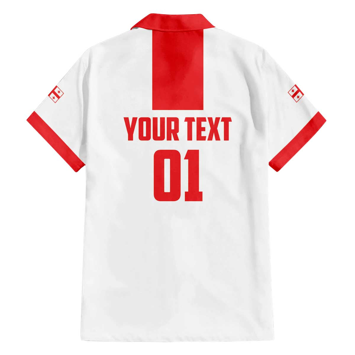 Custom Georgia 2024 Football Family Matching Puletasi and Hawaiian Shirt Come On Sakartvelo - Wonder Print Shop