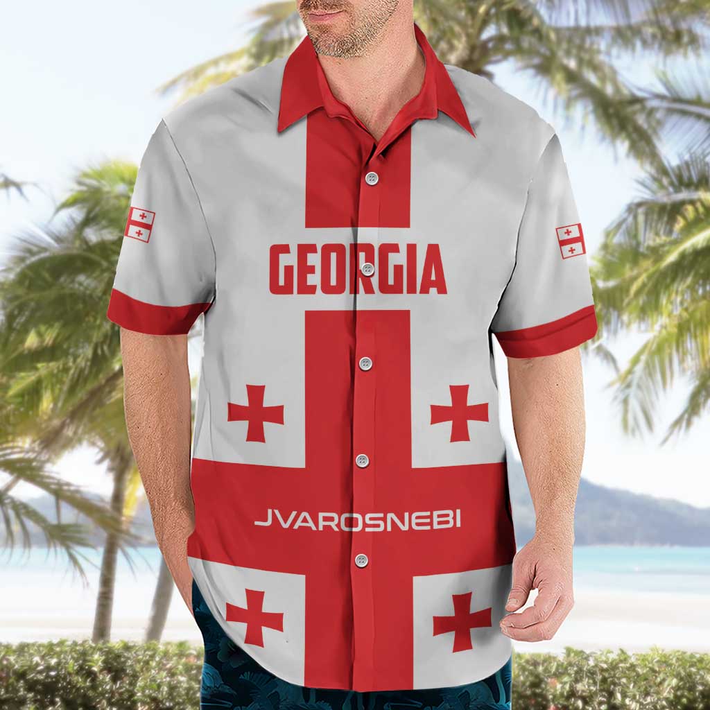 Custom Georgia 2024 Football Hawaiian Shirt Come On Sakartvelo - Wonder Print Shop