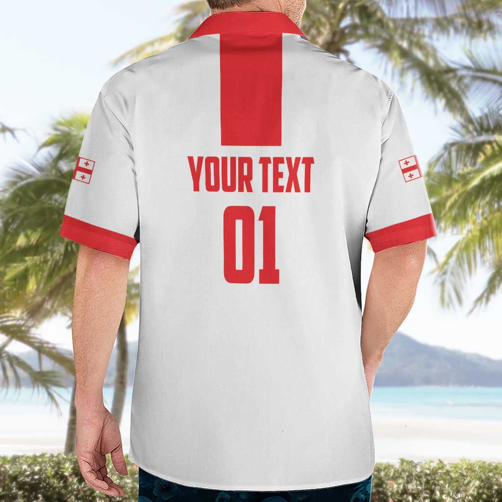 Custom Georgia 2024 Football Hawaiian Shirt Come On Sakartvelo - Wonder Print Shop