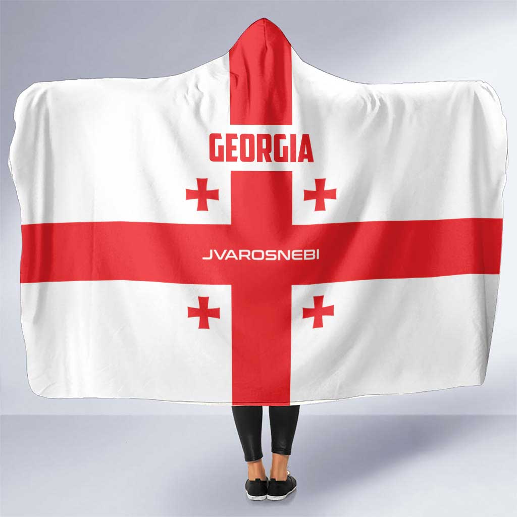Georgia 2024 Football Hooded Blanket Come On Sakartvelo
