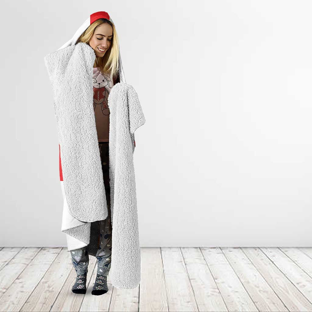 Georgia 2024 Football Hooded Blanket Come On Sakartvelo