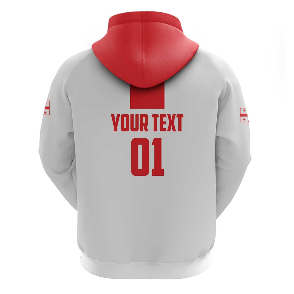 Custom Georgia 2024 Football Hoodie Come On Sakartvelo - Wonder Print Shop