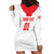 Custom Georgia 2024 Football Hoodie Dress Come On Sakartvelo - Wonder Print Shop