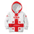 Custom Georgia 2024 Football Kid Hoodie Come On Sakartvelo - Wonder Print Shop