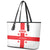 Georgia 2024 Football Leather Tote Bag Come On Sakartvelo - Wonder Print Shop