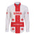 Custom Georgia 2024 Football Long Sleeve Button Shirt Come On Sakartvelo - Wonder Print Shop