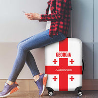 Georgia 2024 Football Luggage Cover Come On Sakartvelo - Wonder Print Shop