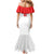 Custom Georgia 2024 Football Mermaid Dress Come On Sakartvelo - Wonder Print Shop