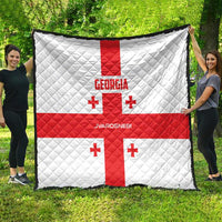 Georgia 2024 Football Quilt Come On Sakartvelo - Wonder Print Shop