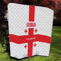 Georgia 2024 Football Quilt Come On Sakartvelo - Wonder Print Shop
