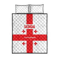 Georgia 2024 Football Quilt Bed Set Come On Sakartvelo - Wonder Print Shop