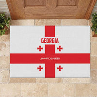 Georgia 2024 Football Rubber Doormat Come On Sakartvelo - Wonder Print Shop