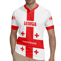 Custom Georgia 2024 Football Rugby Jersey Come On Sakartvelo - Wonder Print Shop