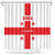 Georgia 2024 Football Shower Curtain Come On Sakartvelo