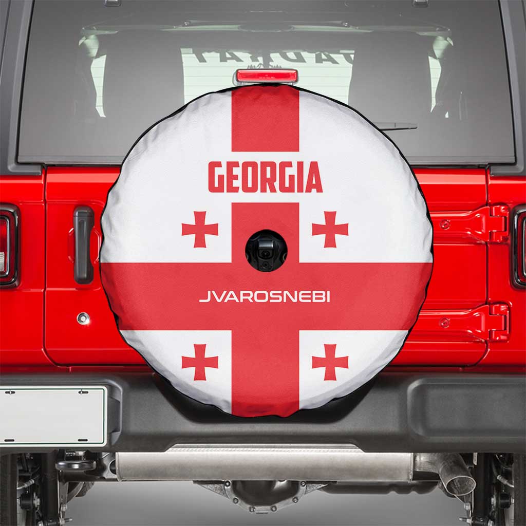 Georgia 2024 Football Spare Tire Cover Come On Sakartvelo - Wonder Print Shop