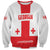 Custom Georgia 2024 Football Sweatshirt Come On Sakartvelo - Wonder Print Shop