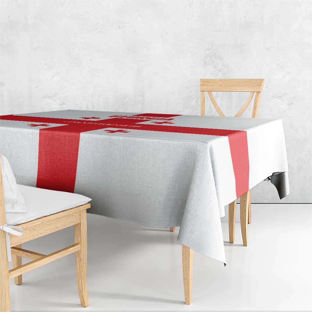 Georgia 2024 Football Tablecloth Come On Sakartvelo - Wonder Print Shop