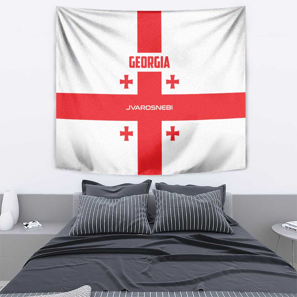 Georgia 2024 Football Tapestry Come On Sakartvelo - Wonder Print Shop