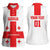 Custom Georgia 2024 Football Women Sleeveless Polo Shirt Come On Sakartvelo - Wonder Print Shop