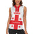 Custom Georgia 2024 Football Women Sleeveless Polo Shirt Come On Sakartvelo - Wonder Print Shop