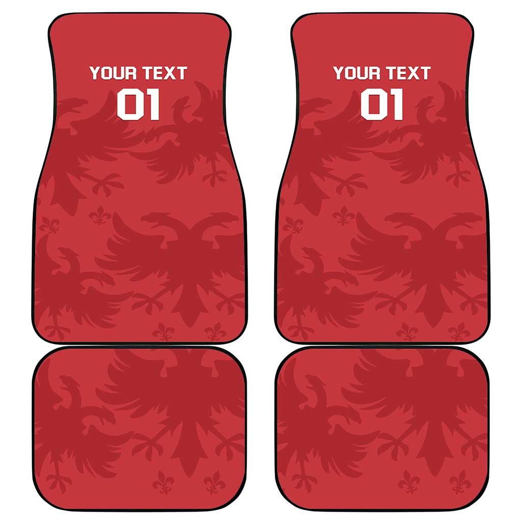 Serbia 2024 Football Car Mats Srbija Go Champions - Wonder Print Shop