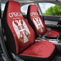 Serbia 2024 Football Car Seat Cover Srbija Go Champions - Wonder Print Shop