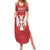 Custom Serbia 2024 Football Family Matching Summer Maxi Dress and Hawaiian Shirt Srbija Go Champions - Wonder Print Shop