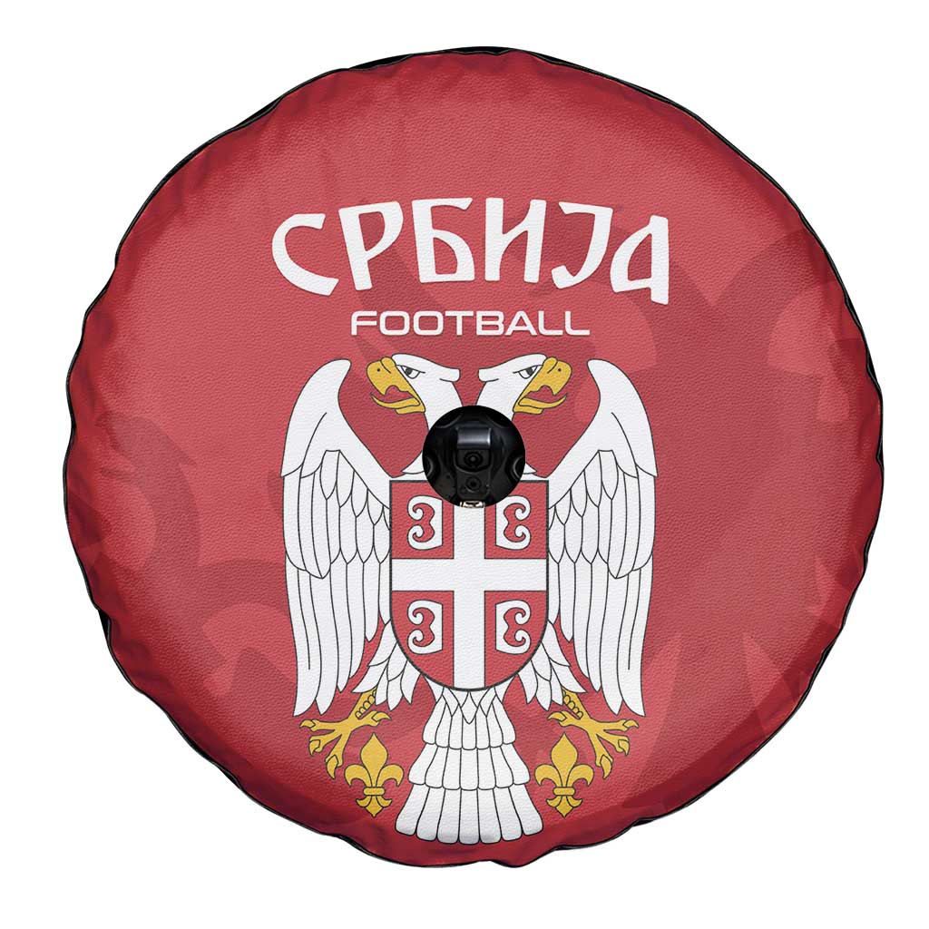 Serbia 2024 Football Spare Tire Cover Srbija Go Champions - Wonder Print Shop