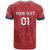 Custom Serbia 2024 Football T Shirt Srbija Go Champions - Wonder Print Shop
